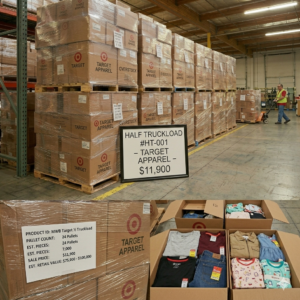 Target Overstock Clothing Half Truckload
